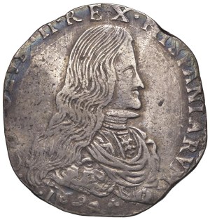 Italian coins - MILAN Charles II (1675-1700) Philip 1694 - MIR 387...