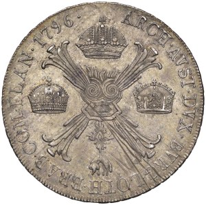Italian coins - MILAN Francis II (1792-1796) Cross 1796 - MI...