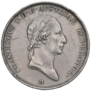 Italian coins - MILAN Francis I (1815-1835) New shield of 6 li...
