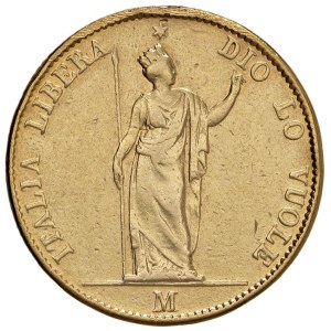 Italian coins - MILANO Governo Provvisorio di Lombardia (1848) 20 ...