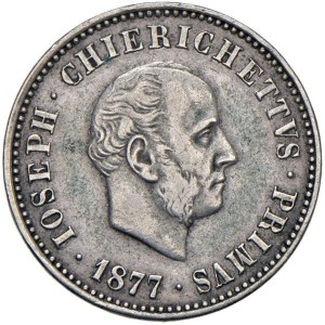 Italian coins - MILAN 50-cent token 1877 CaffÃ¨ Cova - ...