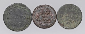 Italian coins - MODENA Lot of three coins as pictured...