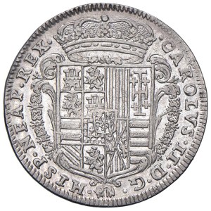 Italian coins - NAPOLI Carlo II d'Asburgo (1674-1700) 20 Grana 168...