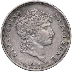 Italian coins - NAPLES Joachim Murat (1808-1815) Lira 1813 - Ma...