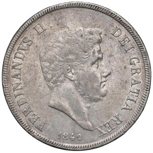 Italian coins - NAPOLI Ferdinando II (1830-1859) Piastra 1842 - Ma...