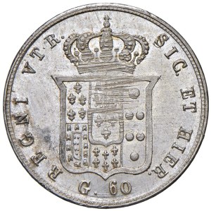 Italian coins - NAPLES Ferdinand II (1830-1859) Half plate 185...