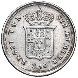 Italian coins - NAPOLI Ferdinando II (1830-1859) Carlino 1836 - Ma...