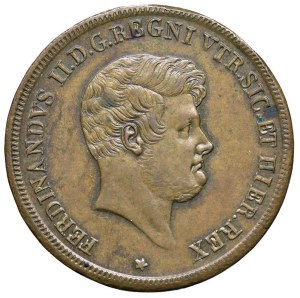 Italian coins - NAPLES Ferdinand II (1830-1859) 5 Tornesi 1851 - ...