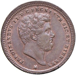 Italian coins - NAPLES Ferdinand II (1830-1859) 2 Tornesi 1843 - ...