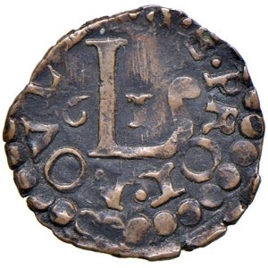 Italian coins - NOVELLARA Alfonso II Gonzaga (1644-1678) Quattrino...