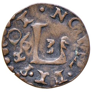 Italian coins - NOVELLARA Alfonso II Gonzaga (1644-1678) Quattrino...