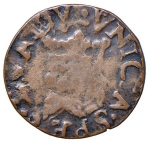 Italian coins - NOVELLARA Alfonso II Gonzaga (1644-1678) Quattrino...