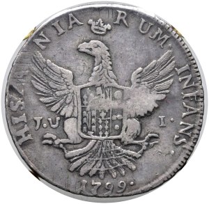 Italian coins - PALERMO Ferdinand III (1759-1816) 12 Tar 1799 -...