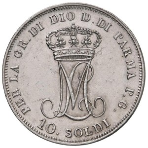 Italian coins - PARMA Maria Luigia of Austria (1815-1847) 10 Soldi ...