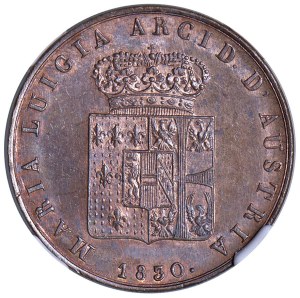 Italian coins - PARMA Maria Luigia of Austria (1815-1847) 5 Centesi...