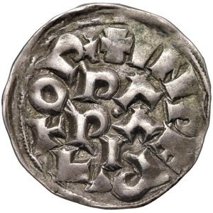 Italian coins - PAVIA Corrado I di Franconia (1027-1039) Denaro - ...