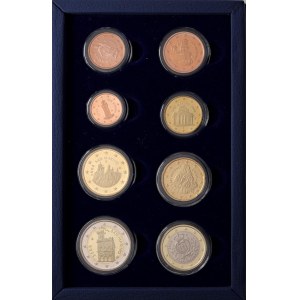 Italian coins - SAN MARINO Divisionale 2008 - Lotto di 8 monete in...