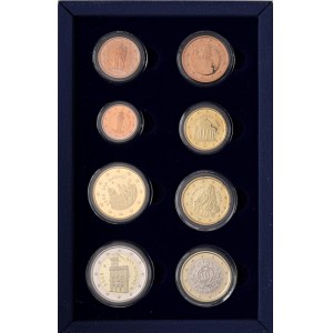 Italian coins - SAN MARINO Divisionale 2008 - Lotto di 8 monete in...