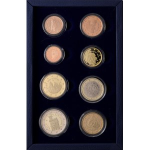 Italian coins - SAN MARINO Divisionale 2009 - Lotto di 8 monete in...