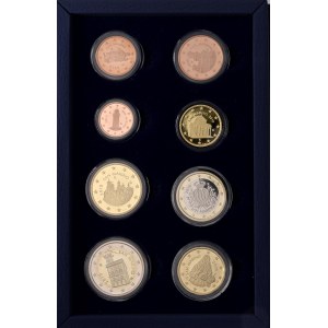 Italian coins - SAN MARINO Divisionale 2010 - Lotto di 8 monete in...