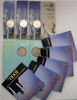 Italian coins - SAN MARINO 5 Euro Zodiac 2018 Taurus and Aries, 5 Eu...