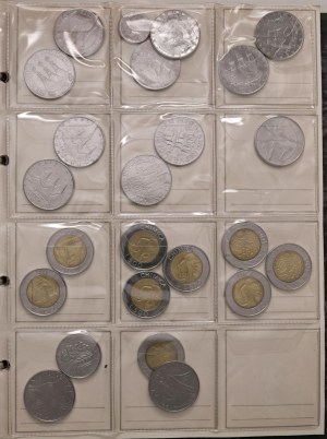Italian coins - SAN MARINO Album containing coins of San Marino i...