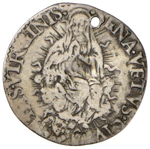 Italian coins - SIENA Republic (1404-1555) Julius 1548 - MIR 560...
