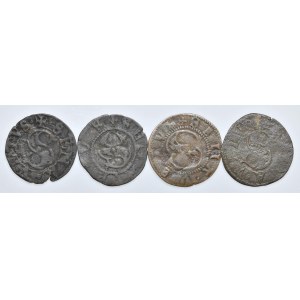 Italian coins - SIENA Lotto composta da quattro pezzi da un quattr...