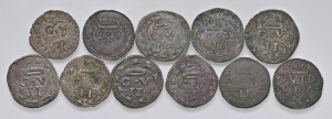 Italian coins - URBINO Guid'Ubaldo II (1538-1574) Lot of eleven ...