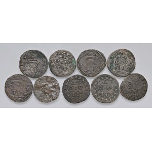 Italian coins - URBINO Guid'Ubaldo II (1538-1574) Lotto di nove qu...