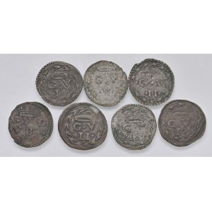 Italian coins - URBINO Guid'Ubaldo II (1538-1574) Lotto di sette q...