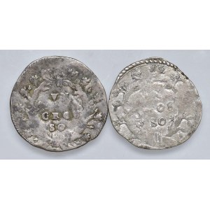 Italian coins - URBINO Francesco Maria II (1574-1624) Grosso di mo...