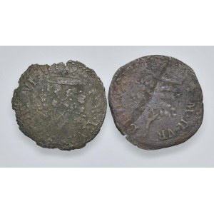 Italian coins - URBINO Francesco Maria II (1574-1624) Lotto di due...