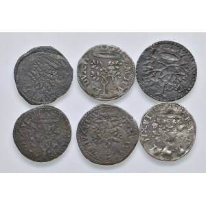 Italian coins - URBINO Francesco Maria II (1574-1624) Lotto di sei...