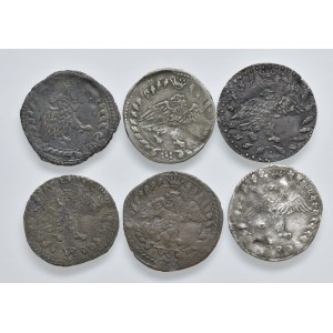 Italian coins - URBINO Francesco Maria II (1574-1624) Lotto di sei...