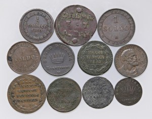 Italian coins - Lot of 11 coins as pictured...