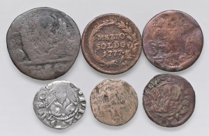 Italian coins - Lot of Italian coins as pictured...