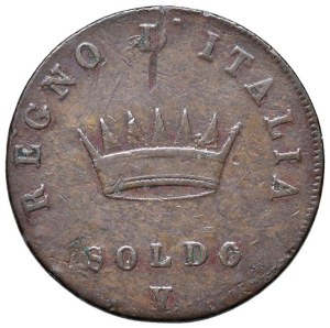 Napoleonic Coins Minted in Italy - Napoleon (1805-1814) Venice - Soldo 1808 - Gig. ...