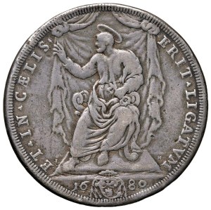 Papal coins - Innocent XI (1676-1689) Plate 1680 - Munt. 43 A...