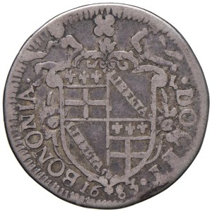 Papal coins - Innocent XI (1676-1689) Bologna - Testone 1683 - ...