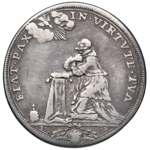 Papal coins - Innocenzo XII (1691-1700) Mezza piastra A. VII - M...