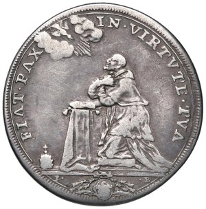 Papal coins - Innocent XII (1691-1700) Half plate A. VII - M...