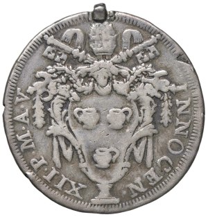 Papal coins - Innocent XII (1691-1700) Testone 1695 A. V - Munt...