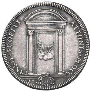Papal coins - Innocent XII (1691-1700) Testone 1700 A. IX - Mun...