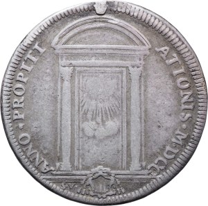 Papal coins - Innocent XII (1691-1700) Testone 1700 A. X Porta ...