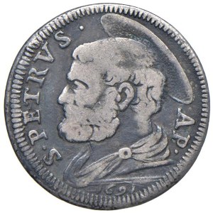 Papal coins - Innocent XII (1691-1700) Grosso 1691 - Munt. 95 A...