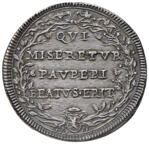 Papal coins - Clement XI (1700-1721) Testone A. VIII - Munt. 78...