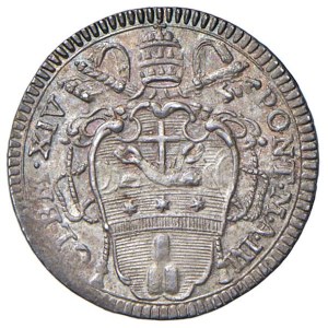 Papal coins - Clemente XIV (1769-1774) Grosso 1773 A. IV - Munt....