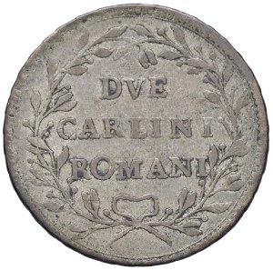 Papal coins - Pius VI (1775-1799) 2 Carlini A. VII - Munt. 75 MI ...