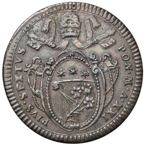 Papal coins - Pio VI (1775-1799) 2 Baiocchi A. XXI - Nomisma 164...